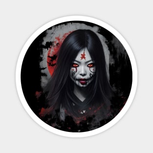 Kuchisake-Onna - Japanese Horror Magnet